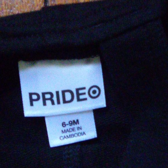 Unisex Black Overall snap shorts for baby (6-9 months) Be Kind - Picture 3 of 4